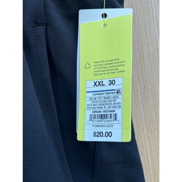 All in Motion - Men's Train Pants - Black - XXL (30) - Picture 11 of 15